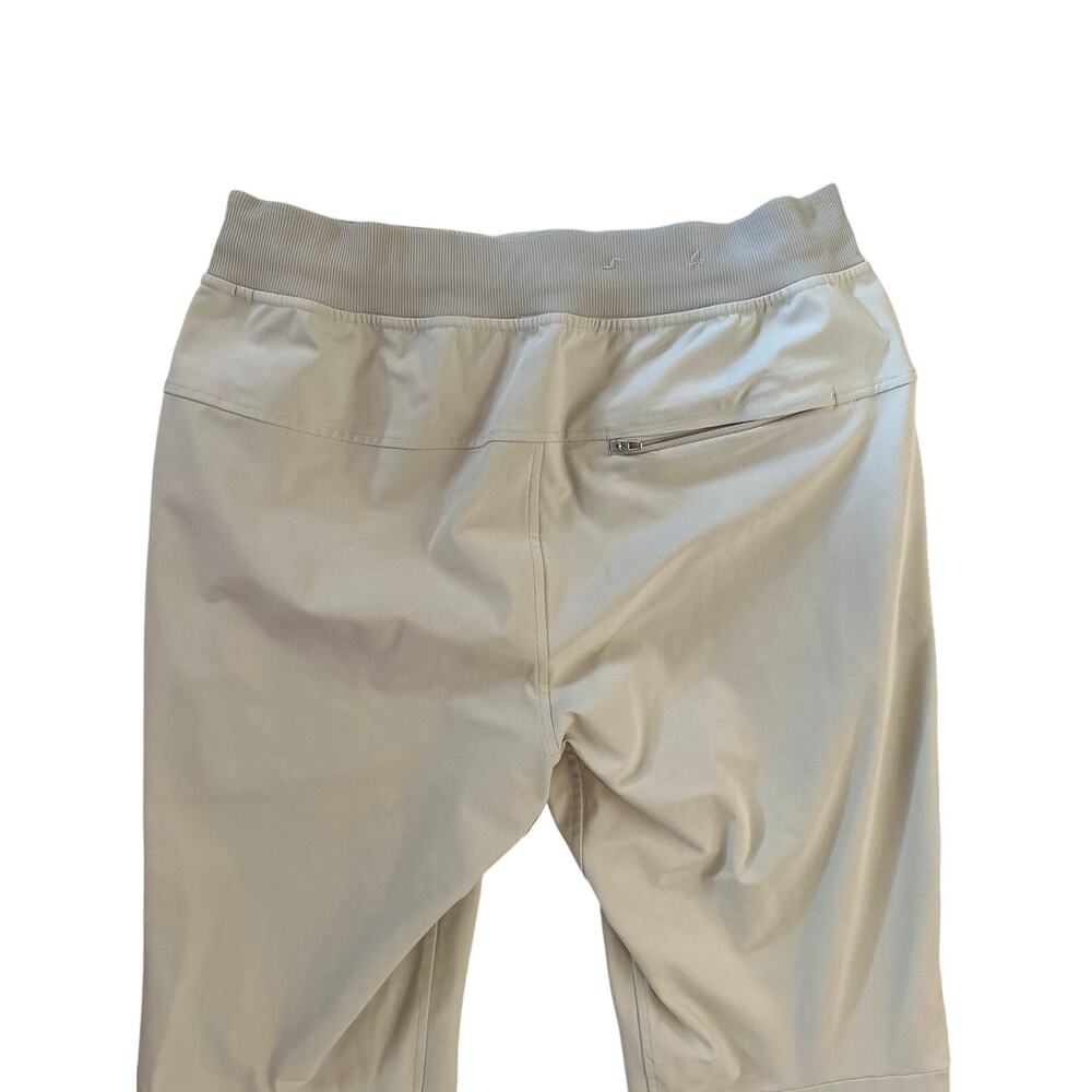 Men M Lululemon Athletica ABC Jogger Woven Air Riverstone Pants Stretch Travel - Picture 5 of 7